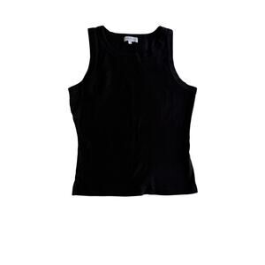 Michael Stars Black Tank Top | Classic Everyday Essential | Size XL
